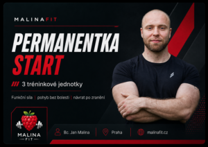 Permanentka START: 3 tréninky + individuální tréninkový plán